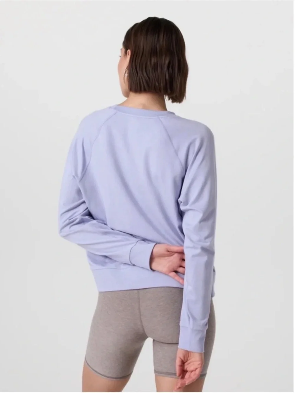 Vuori Long Sleeve Essential Halo Tre in lilac - Picture 2 of 3